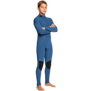 2021 Quiksilver Boys Everyday Sessions 3/2mm Back Zip GBS Wetsuit EQBW103071 - Insignia Blue